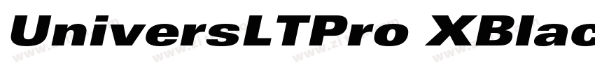 UniversLTPro XBlackO字体转换 UniversLTPro XBlackO字体转换